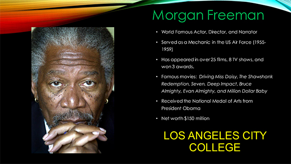 Black History Month - Morgan Freeman